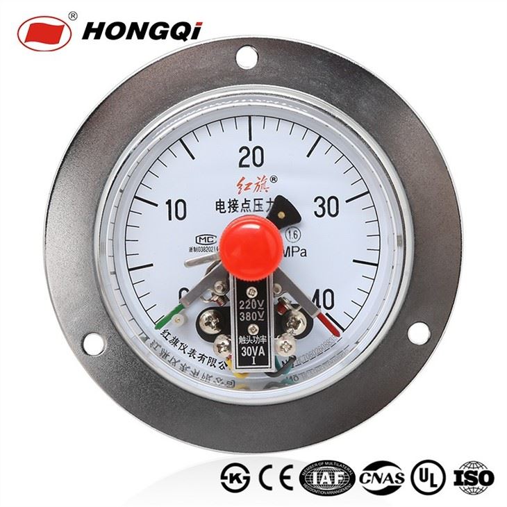 Electric contact pressure gauge with edge (2)
