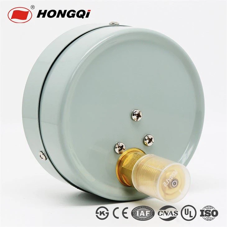 Economical Lower/Back Mount bottom/back connection black Steel Case Pressure Gauge 1/8'' NPT,G1/8'',ZG1/8'' ±2.5% Accuracy/Factory outlet