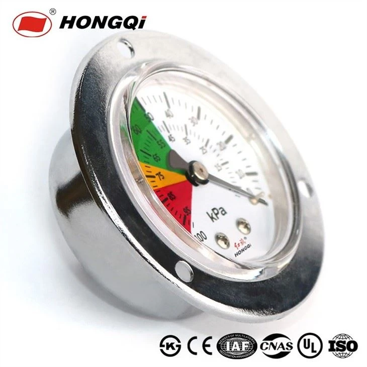 Steel-chrome-plated-pressure-gauge