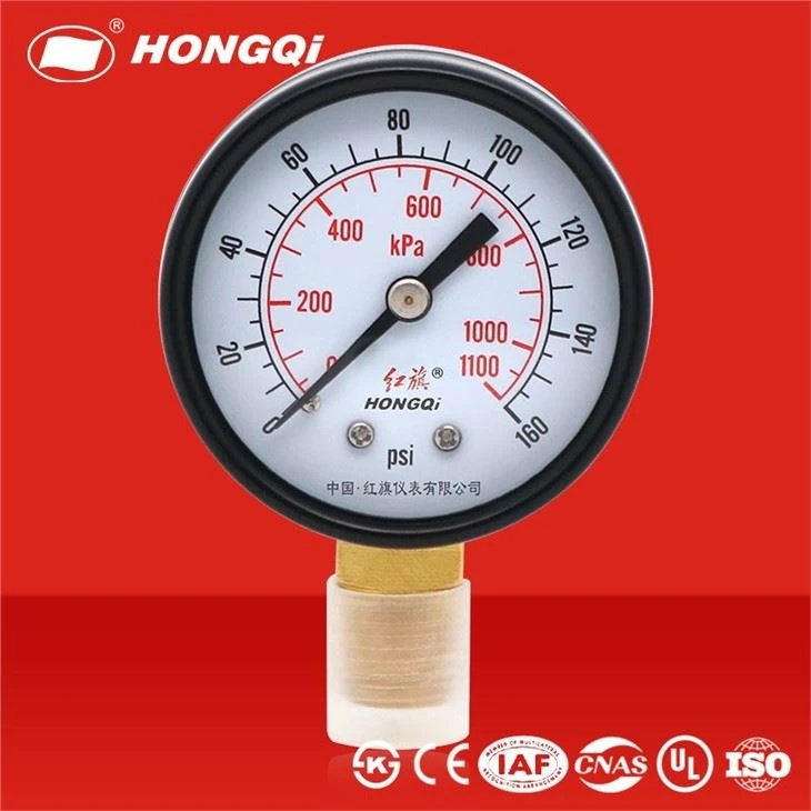 Oxygen pressure gauge