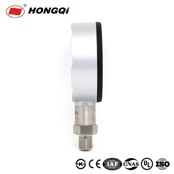 Hongqi Stable High Precision Industrial Digital Water Meter Pressure Gauge