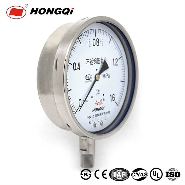 Liquid Filled Seismic Resistance Remote Transmission Pressure Gauge